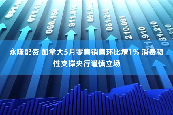 永隆配资 加拿大5月零售销售环比增1% 消费韧性支撑央行谨慎立场